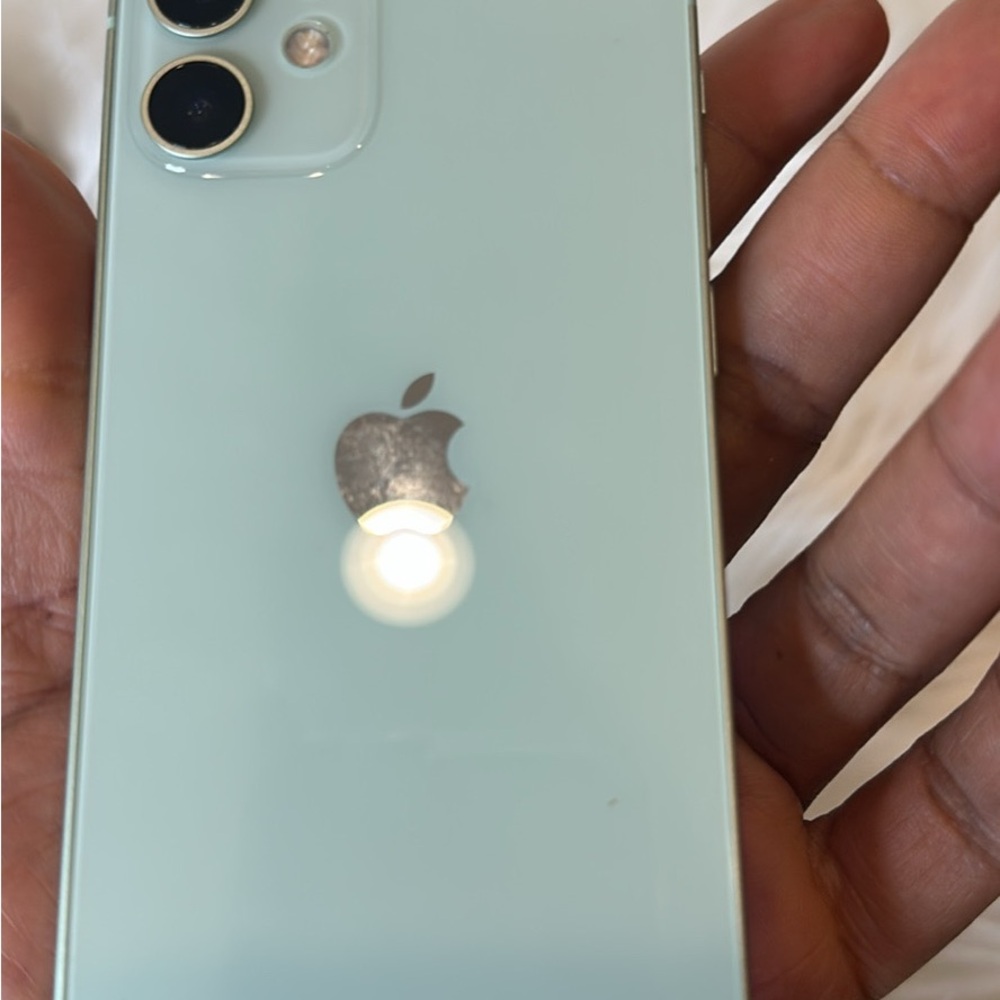 Apple Smartphone in Light Green